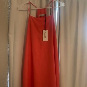coral dress